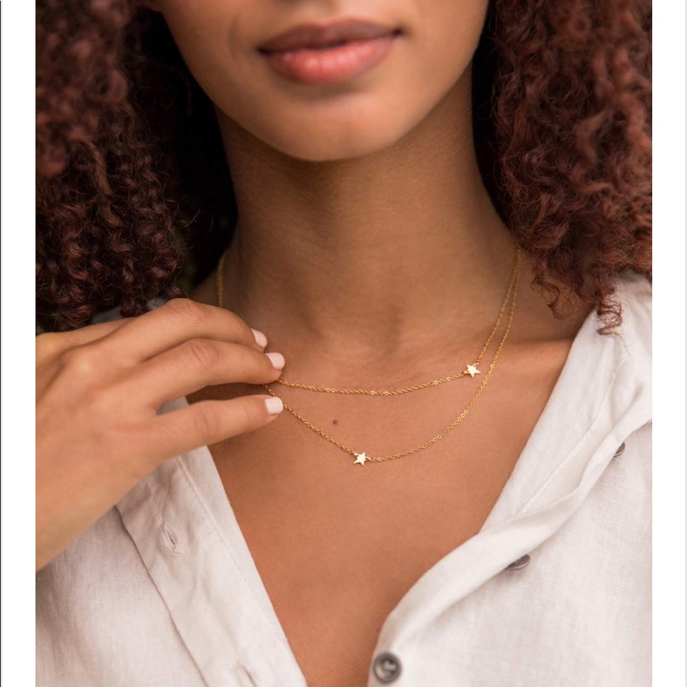 Jennifer Zeuner Star Necklace